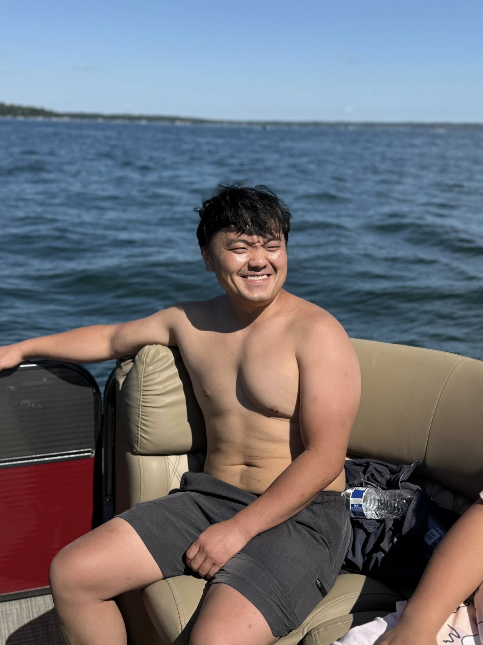 Promotional boating graphic for the Men's Ministry